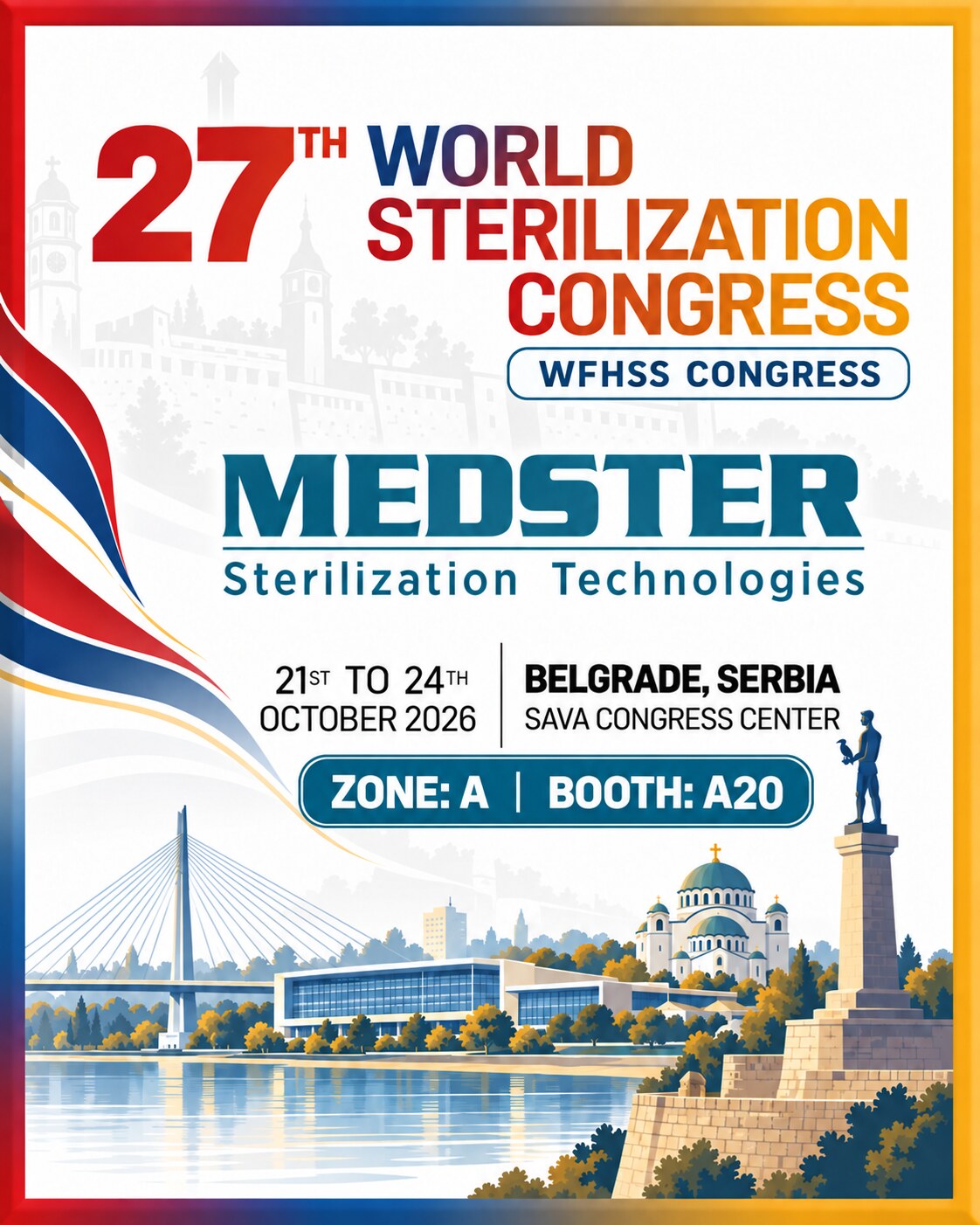 Medster Sterilization Technologies at the 27th WFHSS Congress!